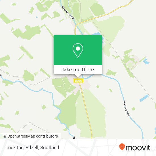 Tuck Inn, Edzell map