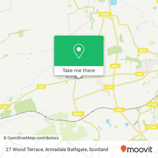 27 Wood Terrace, Armadale Bathgate map