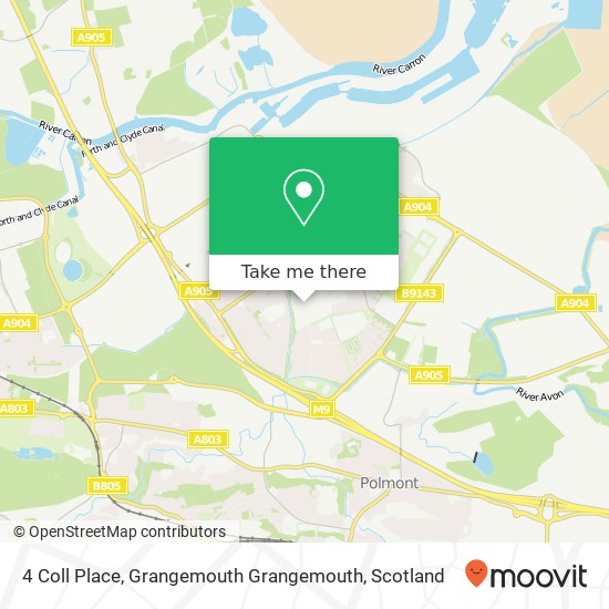 4 Coll Place, Grangemouth Grangemouth map