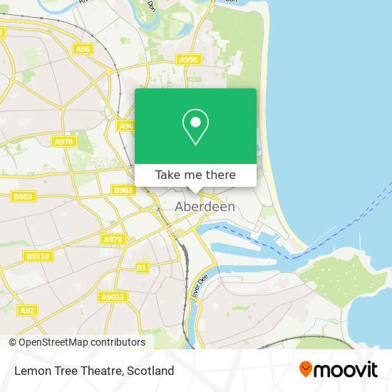 Lemon Tree Theatre map