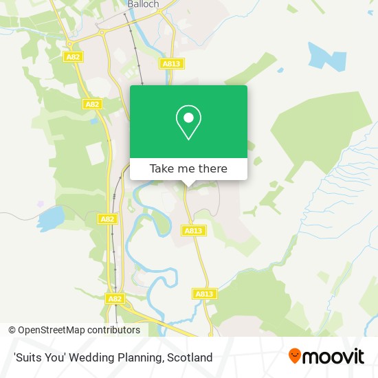 'Suits You' Wedding Planning map