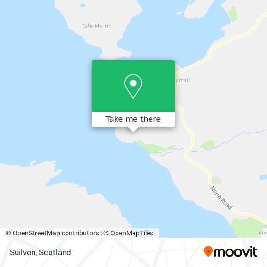 Suilven map