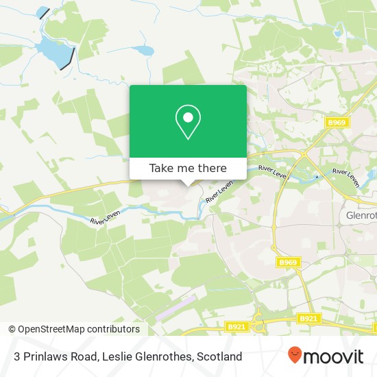 3 Prinlaws Road, Leslie Glenrothes map