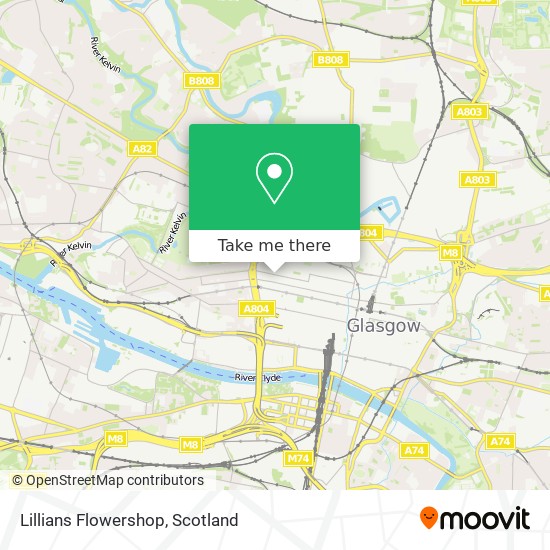 Lillians Flowershop map