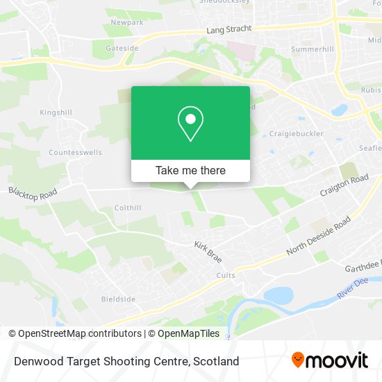 Denwood Target Shooting Centre map