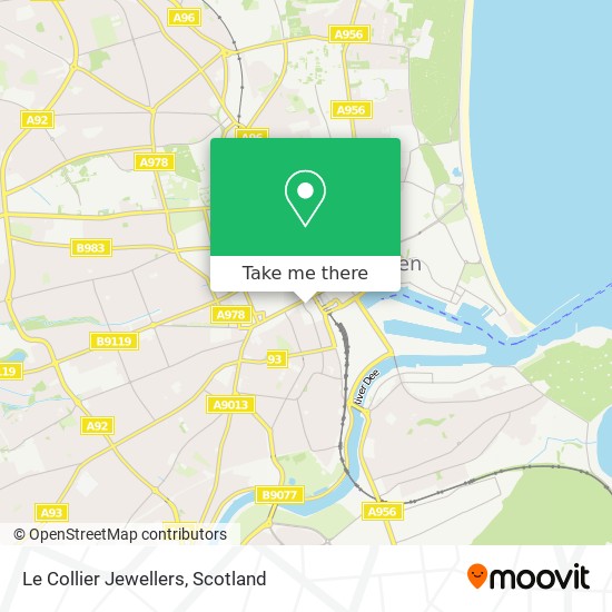 Le Collier Jewellers map