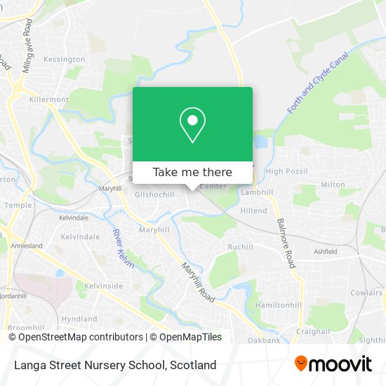 Langa Street Nursery School map