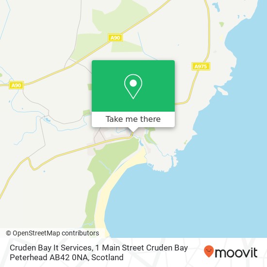 Cruden Bay It Services, 1 Main Street Cruden Bay Peterhead AB42 0NA map