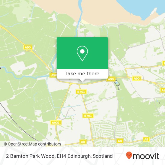 2 Barnton Park Wood, EH4 Edinburgh map