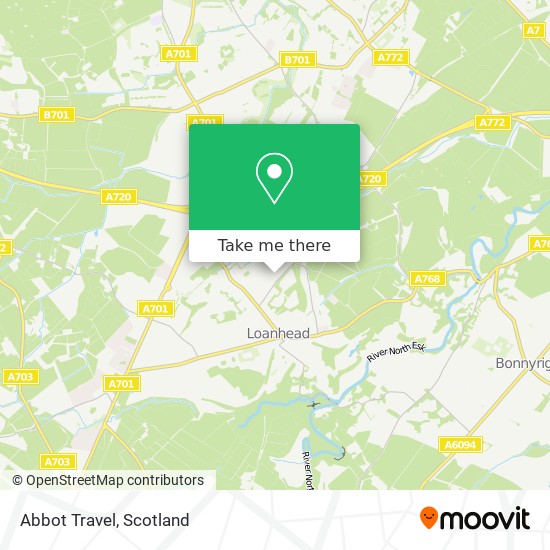 Abbot Travel map