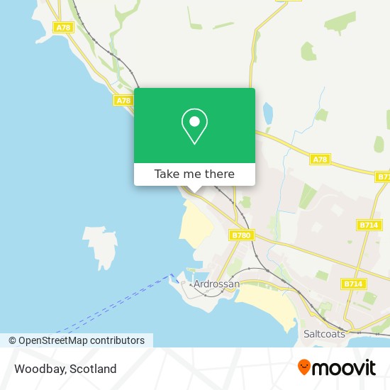 Woodbay map