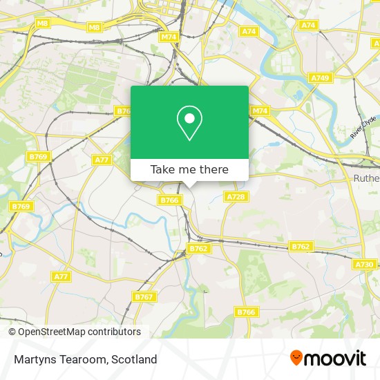 Martyns Tearoom map