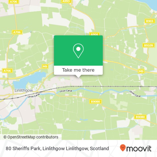 80 Sheriffs Park, Linlithgow Linlithgow map