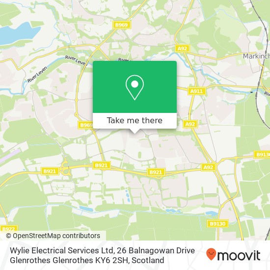 Wylie Electrical Services Ltd, 26 Balnagowan Drive Glenrothes Glenrothes KY6 2SH map