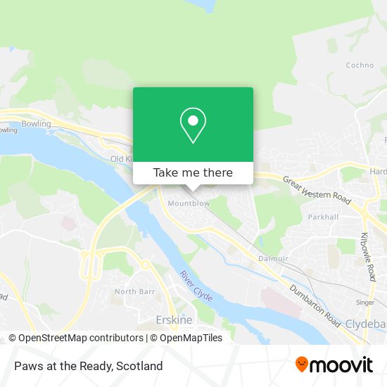 Paws at the Ready map