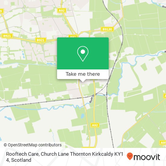 Rooftech Care, Church Lane Thornton Kirkcaldy KY1 4 map