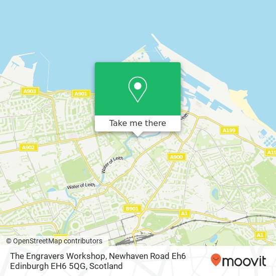 The Engravers Workshop, Newhaven Road Eh6 Edinburgh EH6 5QG map