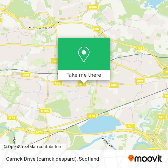 Carrick Drive (carrick despard) map