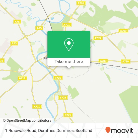 1 Rosevale Road, Dumfries Dumfries map