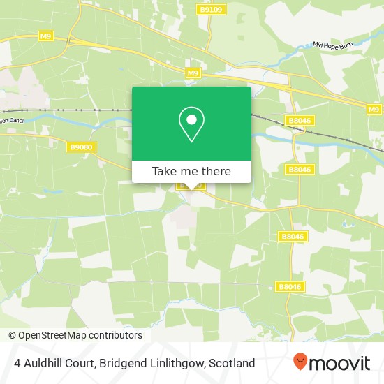 4 Auldhill Court, Bridgend Linlithgow map