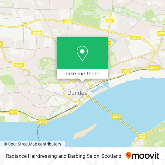 Radiance Hairdressing and Barbing Salon map