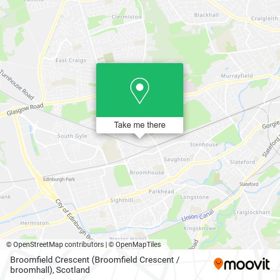 Broomfield Crescent (Broomfield Crescent / broomhall) map