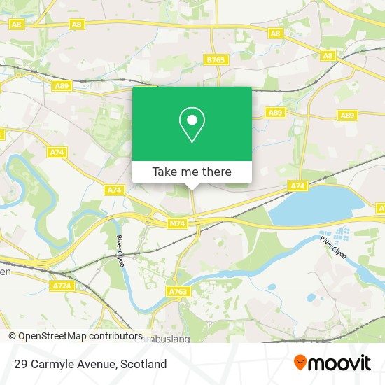 29 Carmyle Avenue map