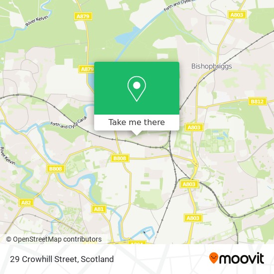 29 Crowhill Street map