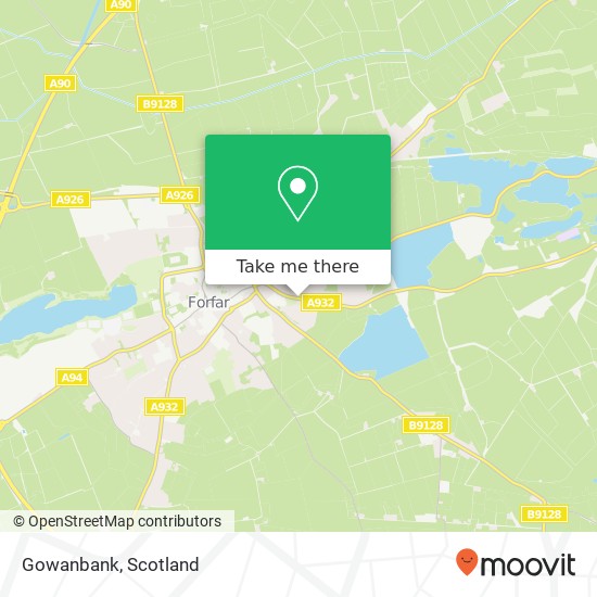 Gowanbank map