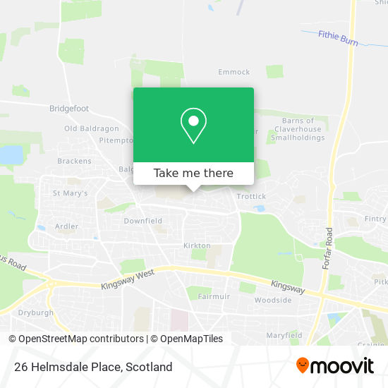 26 Helmsdale Place map