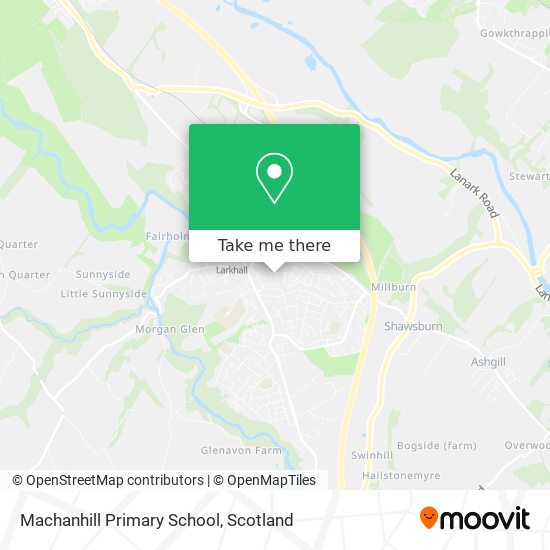 Machanhill Primary School map