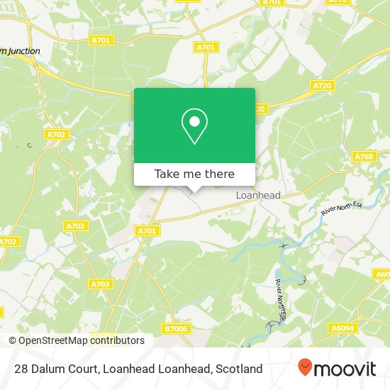 28 Dalum Court, Loanhead Loanhead map