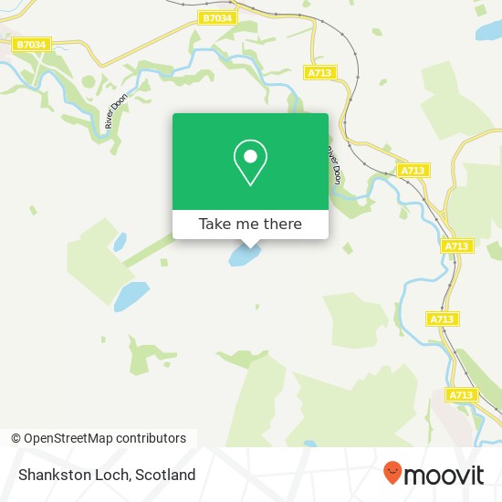 Shankston Loch map