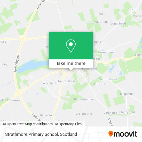 Strathmore Primary School map