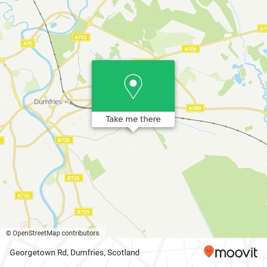 Georgetown Rd, Dumfries map