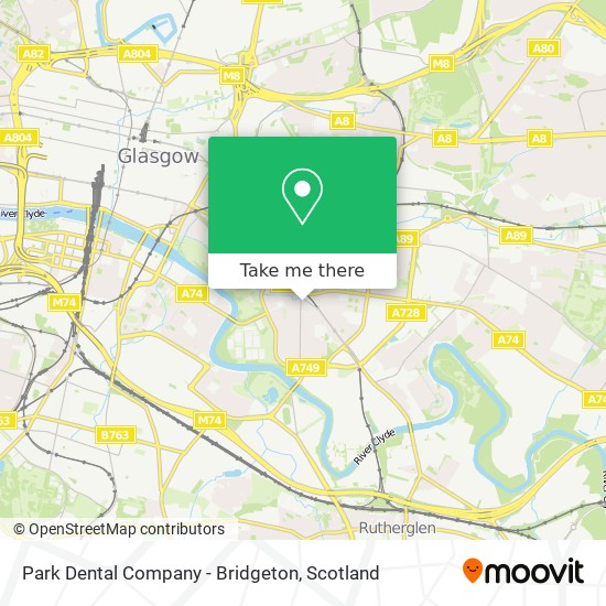 Park Dental Company - Bridgeton map