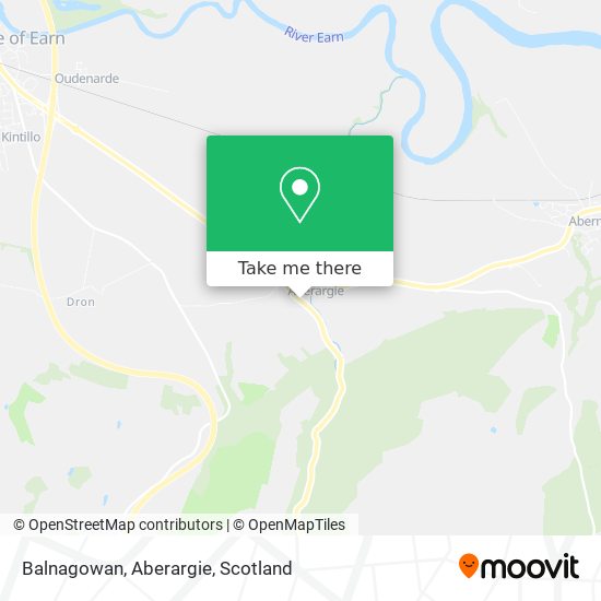 Balnagowan, Aberargie map