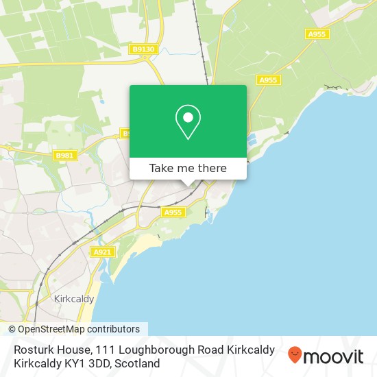 Rosturk House, 111 Loughborough Road Kirkcaldy Kirkcaldy KY1 3DD map