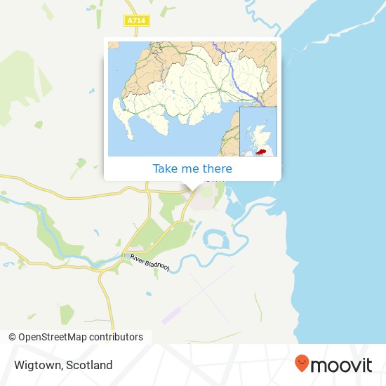 Wigtown map