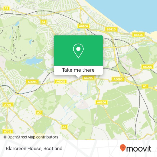 Blarcreen House map