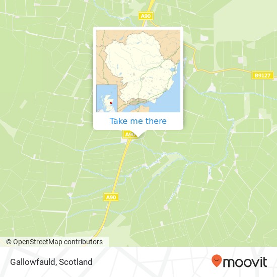 Gallowfauld map