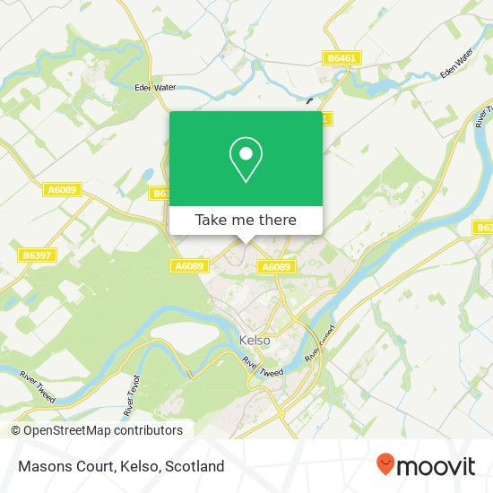 Masons Court, Kelso map