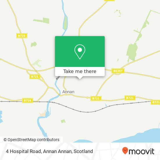 4 Hospital Road, Annan Annan map