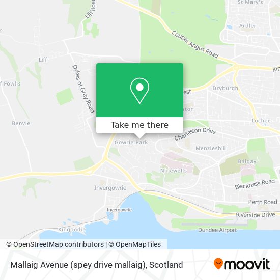 Mallaig Avenue (spey drive mallaig) map