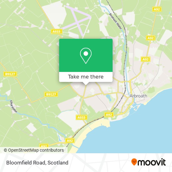 Bloomfield Road map
