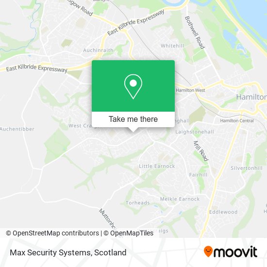 Max Security Systems map