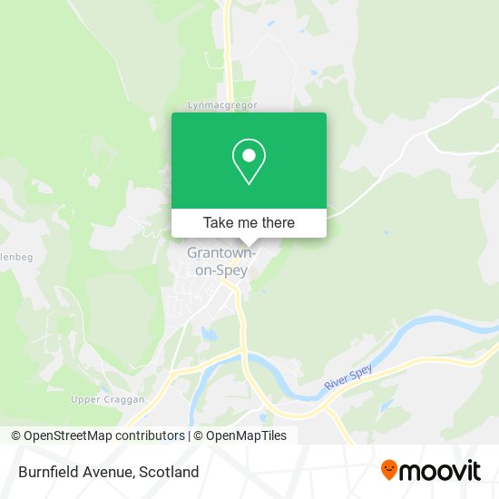 Burnfield Avenue map