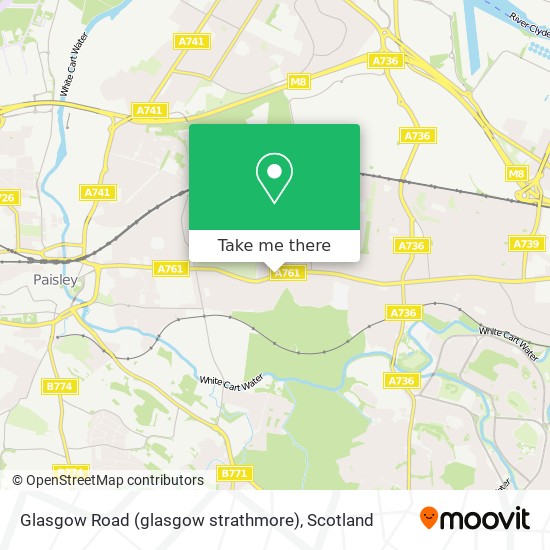 Glasgow Road (glasgow strathmore) map