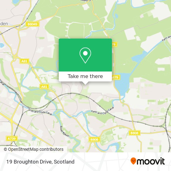 19 Broughton Drive map