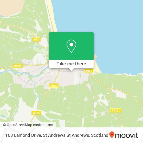 163 Lamond Drive, St Andrews St Andrews map